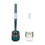 Tiktok Same Style Punch-Free Hydraulic Long Handle Toilet Brush Wall-Mounted Liquid Filling Toilet Brush Bathroom Cleaning Brush