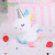 Unicorn Cake Baking Decoration Vinyl Artware Decoration Creative Rainbow Horse Animal Birthday Cartoon Ornaments