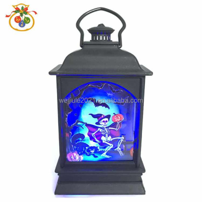 2021 Popular Small Flat Square Wind Lamp Color Printing Lant