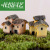 Moss Micro Landscape Ornaments 6 Thatched House Resin Small House Creative Crafts Zakka Style