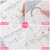 High School Students Use Mathematics Template Ruler Special-Shaped Hollow Geometry Function Drawing Ruler Drawing