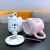 Cute Cat Mug Cartoon Porcelain Cup Couple Men and Women Water Cup Coffee Cup with Cover Spoon Breakfast Milk Cup