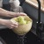 Creative Modern Drain Basket Basket Kitchen Household Washing Vegetables Basin Nordic Style Living Room Coffee Table Fruit Candy Snack Dish