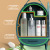 Wall-Mounted Cosmetics Storage Box Punch-Free Bathroom Storage Box Internet Celebrity Washstand Desktop Dustproof Storage Rack