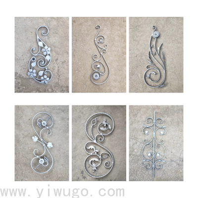  Iron Parts Accessories for Stairs Flower High-End Iron Door Accessories Flower Best-Selling Foreign Trade Product