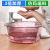 Pet D-Type Transparent Plastic Washbasin Household Baby Laundry Basin Large Thickened Durable for Students Beauty