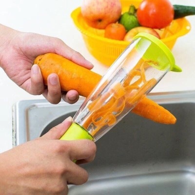 Factory Direct Supply Storage Peeler with Box Storage Stainless Steel Peeler Household Multi-Functional Beam Knife