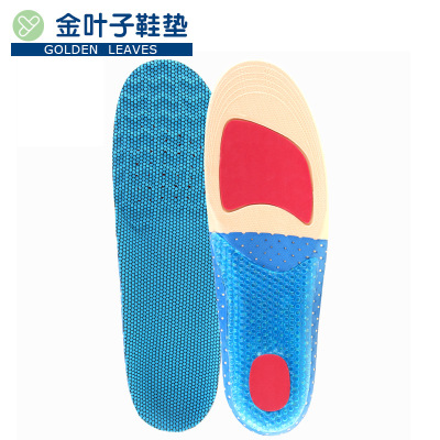 Sports Insole Osole Shockproof Breathable Basketball Running Insole Honeycomb Deodorant and Breathable Silicone Insole Wholesale
