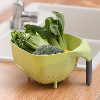 Fruit Plate Drain Basket Washing Basin Living Room Coffee Table Home Creative Modern Internet Celebrity Nordic Style Kitchen Storage Basket