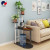 Flower Stand Living Room Bedroom Coffee Table Stand Multi-Layer Sofa Side Table Solid Wood Storage Rack Iron Multi-Functional Floor Green Radish Stand