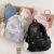 Schoolbag College Student Fashion Trend Simple Backpack Female Leisure Laptop Backpack One Piece Dropshipping Bag