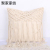 Hand-Woven Tassel Pillow Sofa Cushion Cover Bedside Decorations Furnishings Coarse Cotton Cotton String Bohemian