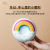 New Rainbow Donut Hand Warmer Mini Convenient USB Cute Pet Mobile Quick Hot Student Gift Foreign Trade Wholesale.