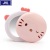 Mini Cartoon Cosmetic Mirror Hand Warmer USB Charging Explosion-Proof Light Portable Electric Heater Student Winter Gift.