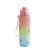 1000ml New Three-Color Gradient Sports Bottle Amazon Southeast Asia Plastic Cup Spot Bounce Straw Sports Cup