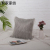 Cross-Border Light Luxury Long Wool Silver Silk Pillow Cover Living Room Bedroom Sofa Cushion Car Bay Window Cushion Simple Cushion Case