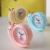 Factory Direct Sales Cartoon Snail Little Alarm Clock Student with Small Night Lamp Alarm Clock