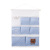 Cartoon Cotton and Linen Cartoon 7-Pocket Hanging Storage Bag Bedroom Storage Bag Cloth Storage Bag