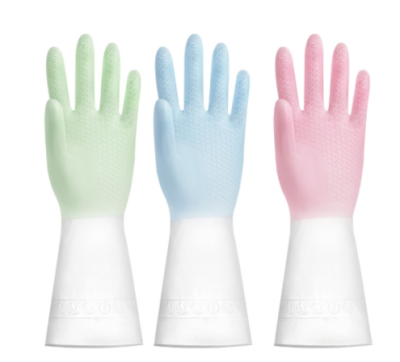 Dishwashing Gloves Two-Color Foreign Trade Exclusive