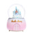 You Are My Little Princess Castle Crystal Ball Music Box Eight-Tone Snow with Light Girl Children Valentine's Day Gift