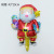 Mini Cartoon Christmas Shaped Balloon Christmas Party Decoration Christmas Cartoon Aluminum Film Balloon Push Supplies