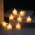 Exclusive for Cross-Border Smokeless LED Electronic Candle Light Wholesale Transparent Tealight Christmas Birthday Proposal Decoration