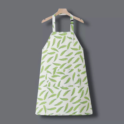 Cotton and Linen Coated Printed Waterproof Apron
