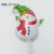 Mini Cartoon Christmas Shaped Balloon Christmas Party Decoration Christmas Cartoon Aluminum Film Balloon Push Supplies