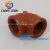 Manufacturers Supply Red and Brown Full Plastic Threaded Pipe Fittings Tee Elbow Reducing Direct IPs IRS