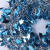 Factory Direct Sales Blue Sequin Garland Christmas Wreath Christmas Decoration Supplies Holiday Scene Ribbon Supplies