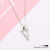 2022 New Arrival English Letter Pendant Rhinestone Micro-Inlaid Necklace Clavicle Chain European and American Ins Style Necklace