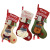 Large Christmas Stockings Santa Snowman Three-Dimensional Decoration Gift Bag Gift Bag