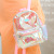 Summer New Transparent Backpack Colorful Laser Girl Transparent Waterproof Shoulder Bag Children Cute Casual Backpack
