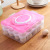 Double-Layer Dustproof Egg Storage Box Plastic Can Hold 32 Eggs