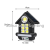 Cross-Border New Arrival Solar Lamp Outdoor LED Solar Wall Lamp Human Body Induction Remote Control Waterproof Solar Street Lamp