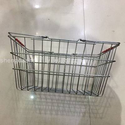 Shopping Basket Supermarket Shopping Basket Portable Basket Plastic Shopping Basket