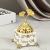 Fashion European and American Style Metal Embossed Hollow Incense Burner Cover Affordable Luxury Style Office Home Decoration Incense Burner Decoration