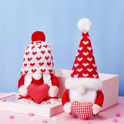 New Christmas Valentine's Day Love Faceless Old Elf Doll Decoration Ornaments Party Gathering Decorations