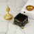 Fashion European and American Style Metal Embossed Hollow Incense Burner Cover Affordable Luxury Style Office Home Decoration Incense Burner Decoration
