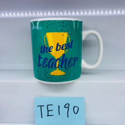 Te190 Creative Teacher's Day 900 Ml Ceramic Cup 30 Oz Mug Teacher Water Cup2023