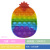 Small Rainbow Apple Pineapple Crab Five-Pointed Star Rat Killer Pioneer Children's Mental Computing Desktop Educational Silicone Toy