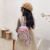 Korean Style New Children's Bags Bow Cute Fashion Pu Gel Bag Girls' Backpack Casual Girls' Small Bag