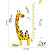 Flat Sticker Sk9044 Height Measuring Ruler Cartoon Wall Sticker Children's Room Kindergarten Creative Decoration Height Measurement Sticker
