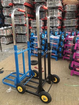 Luggage Trolley Truck Lightweight Carriage Shopping Cart Folding Bicycle Luggage Trolley Shopping Cart