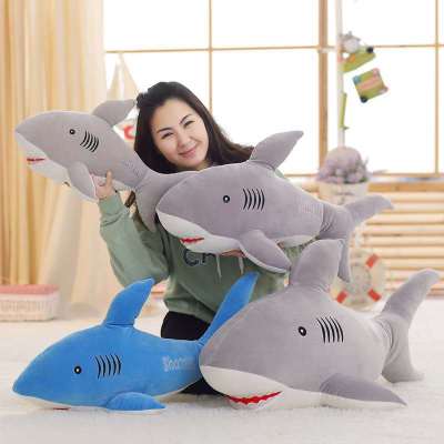 Cute Shark Pillow New Sea Lion Doll Toy Bedroom Sofa Decoration Girl 'S Favorite Pillow Plush Toy