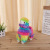 In Stock Seconds, Foreign Trade Popular Style Colorful Rainbow Alpaca Grass Mud Horse Plush Doll Toy Doll
