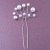 Bridal Wedding Accessory Headdress Updo U-Shaped Hairpin Hairpin Pearl White Hair Pin Factory Wholesale