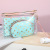 Factory Direct Supply New European and American New PVC Cosmetic Bag Bag Large Capacity Fashion Trendy Travel Washing and Makeup Bag