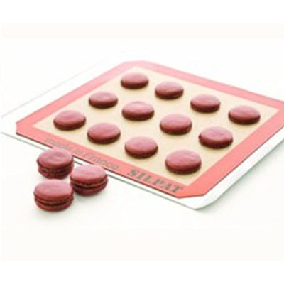 Wholesale LFGB Approved Non-Stick Reusable Custom Silicone Macaron Baking Mat
