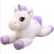 Cute Lying Zi Unicorn Doll Lucky Star Fantasy Angel Unicorn Plush Pillow Cross-Border Rainbow Horse Generation